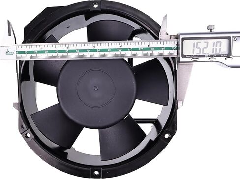 WQSING 4WT43A AC Axial Cooling Fan 220V-240V 239CFM 19/20W Compatible with Dayton 172 * 150 * 51mm Fan in Saudi Arabia