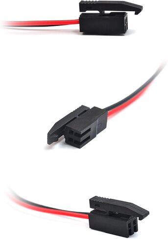 بطارية بديلة elxjar (3 عبوات) BR-2/3AGCT4A 6V 4400mAh لباناسونيك FANUC A98L-0031-0025، CUSTOM-107، SHS749، ALIT0138، LIT0138 (موصل بني) in Kuwait