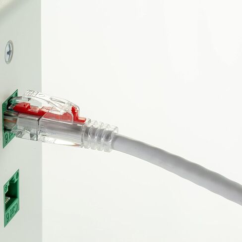 كابل إيثرنت CAT6 قابل للقفل بطول 10 أقدام NTW، كابل تصحيح شبكة إيثرنت RJ45 net-Lock (UTP)، Snagless، رمادي (NL-U6KC010LG5R) + 10 إدخالات مفتاح net-Lock + 1 أداة استخراج متضمنة، 5PK in Kuwait