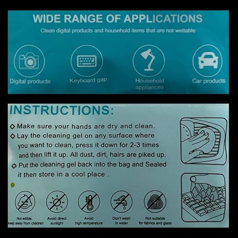 Cleaning Gel, (4 PCS), Car Cleaning Gel, Automotive Cleaning Supplies, Car Accessories for Women, Men, Car Detail Supplies, Laptop, Keyboard, Tv Remotes, Cell Phones, Cameras Cleaner, GetCoolGoodies in Saudi Arabia