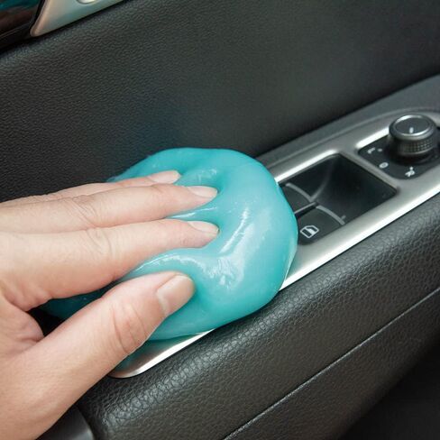Cleaning Gel, (4 PCS), Car Cleaning Gel, Automotive Cleaning Supplies, Car Accessories for Women, Men, Car Detail Supplies, Laptop, Keyboard, Tv Remotes, Cell Phones, Cameras Cleaner, GetCoolGoodies in Saudi Arabia