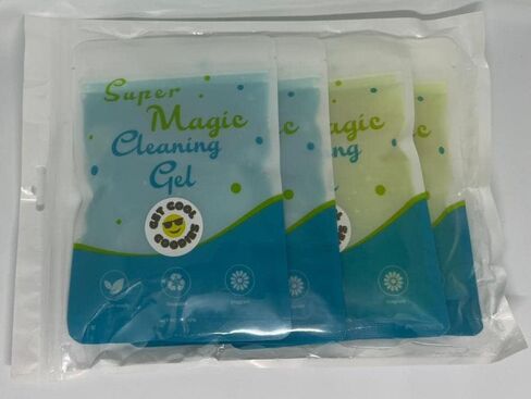 Cleaning Gel, (4 PCS), Car Cleaning Gel, Automotive Cleaning Supplies, Car Accessories for Women, Men, Car Detail Supplies, Laptop, Keyboard, Tv Remotes, Cell Phones, Cameras Cleaner, GetCoolGoodies in Saudi Arabia