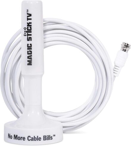 Magic Stick TV Antenna for Smart TV Indoor, Local Channels, MS-50 Black in Kuwait