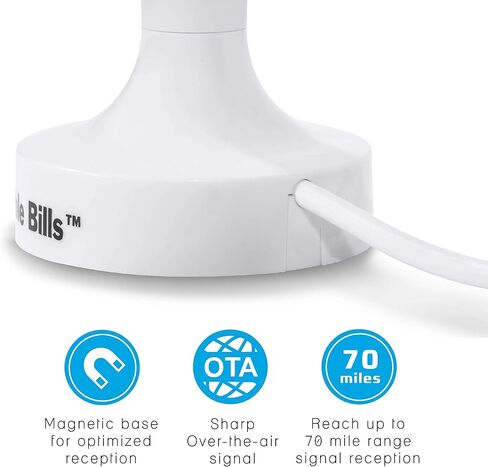 Magic Stick TV Antenna for Smart TV Indoor, Local Channels, MS-50 Black in Kuwait