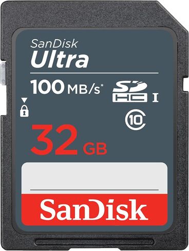 بطاقة ذاكرة سانديسك الترا اس دي سعة 32 جيجابايت، 5 حزم SDHC UHS-I فئة 10 (SDSDUNR-032G-GN3IN) مع 5 حافظات لبطاقات SD وقارئ بطاقات كل شيء ما عدا سترومبولي 3.0 in Saudi Arabia