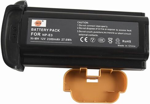 DSTE Replacement for NP-E3 Ni-MH Battery Compatible Canon EOS 1D EOS 1D Mark II EOS 1D Mark II N EOS 1DS EOS 1DS Mark II Camera in Saudi Arabia