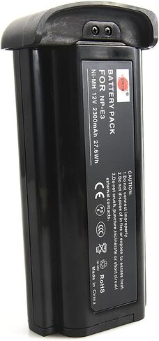 DSTE Replacement for NP-E3 Ni-MH Battery Compatible Canon EOS 1D EOS 1D Mark II EOS 1D Mark II N EOS 1DS EOS 1DS Mark II Camera in Saudi Arabia