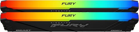 كينغستون ذاكرة كمبيوتر فيوري بيست RGB 8GB 3200MT/s DDR4 CL16 DIMM KF432C16BB2A/8 in Kuwait