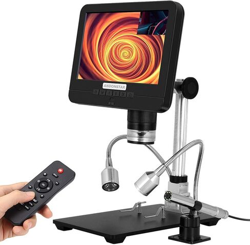 مجهر عدسة مزدوجة AD206S من Andonstar وإلكترونيات المجهرية الرقمية PCB Phone RepairSMD/SMT أداة لحام in Kuwait