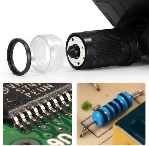 مجهر عدسة مزدوجة AD206S من Andonstar وإلكترونيات المجهرية الرقمية PCB Phone RepairSMD/SMT أداة لحام in Kuwait