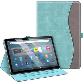 Fintie Case for Amazon Fire Max 11 Tablet (13th Generation, 2023 Release) - [Multi-Angle] Stand Cover with Pocket Auto Wake/Sleep, Turquoise in Kuwait