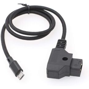 Nucleus Nano Focus Motor Power Cable P-TAP D-tap to Micro USB 14.8V 50cm for Tilta V-Mount in Saudi Arabia