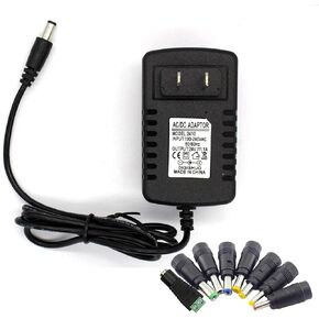 DIGISHUO DC 24V 5A 120W Power Supply Adapter Transformer Switch AC 110V/220V to DC 24V 5amp Switching Converter LED Driver for LED Strip Light CCTV Camera Security System (24V 5A 120W)
