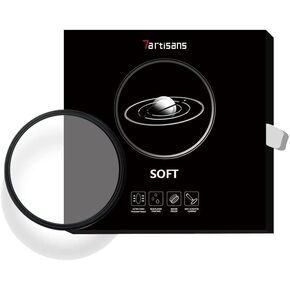 7artisans Soft Focus Filter 1/4 Aluminum Alloy Natural Soft Diffuser Effect Dream Cinematic Effect Soft Focus Optical Glass Filter (77mm) in Kuwait