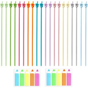 20 قطعة من مؤشرات اليد الصغيرة، إصبع مؤشر صغير مع علامات تبويب مؤشرة لاصقة رائعة لقراءة أعواد أصابع المؤشر الصغيرة لتعليم القراءة في رياض الأطفال الابتدائية (لون المعكرون) in Kuwait