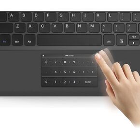 Nums Smart Touchpad Numeric Keypad for Surface Pro 7/8/9/X Surface Laptop, Touchpad Protector, Excellent Touch Experience, Durable Tempered Glass (Surface Laptop 3/4/5) in Saudi Arabia