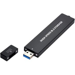 Combo Type-C & USB3.0 to NVME M-Key M.2 NGFF SATA SSD PCBA Case 2230/2242mm Adapter RTL9210B Chipset in Kuwait