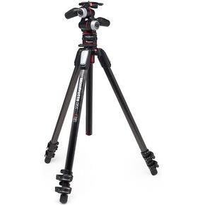 Manfrotto Kit 4-Section Camera Tripod, with Ball Head, Move Quick Release System, Carbon Fiber Professional Photography Accessories Kit, Tripod Camera with Head in Saudi Arabia