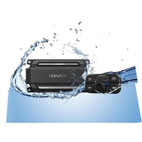 KENWOOD KAC-M5024BT Compact 4-Channel 600 Watt Car Amplifier with Bluetooth Streaming. Built for Marine, ATV and Powersport Applications. Waterproof, Dustproof, Rust Proof and Vibration Proof in Kuwait