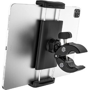 اوزكو حامل تابلت عالمي للدراجة الهوائية، حامل تابلت لركوب الدراجات، مشبك حامل تابلت بمقود 360 درجة لايباد 12.9 برو اير ميني 5 4 3، جالكسي تابز، ايفون، تابلت 4-13 انش والجوالات in Kuwait