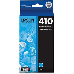 EPSON 410 Claria Premium Ink Standard Capacity Cyan Cartridge (T410220-S) Works with Expression Premium XP-530, XP-630, XP-640, XP-7100, XP-830 in Saudi Arabia