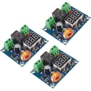 AITRIP 3PCS DC 12V-36V Voltage Protection Module Digital Low Voltage Protector Disconnect Switch Over Discharge Protection Module Output 6-60V XH-M609 in Kuwait