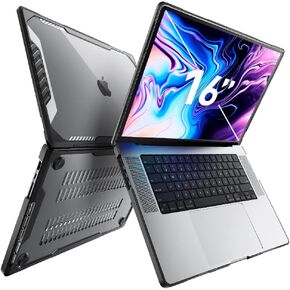 SUPCASE Unicorn Beetle Case for MacBook Pro 16 Inch M3 Pro/Max (2023) & M2 Pro/Max A2780 (2023) & M1 Pro/Max A2485 (2021), Dual Layer Hard Shell Protective Cover for MacBook Pro 16" (Black) in Kuwait