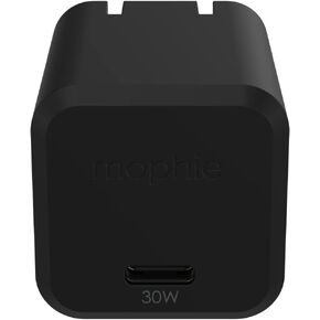 mophie Speedport 120W GaN Dual USB-C & USB-A Fast Wall Charger | Compact Foldable Prongs | 120 Watt - Black in Saudi Arabia