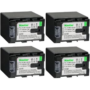 بطارية Kastar BN-VG138 قطعة واحدة بديلة لكاميرا JVC GZ-MS230BUC GZ-MS230BUS GZ-MS230RU GZ-MS230RUC GZ-MS230RUS GZ-MS230U GZ-MS237-S GZ-MS240 GZ-MS240AUS GZ-MS250 GZ-MS250BEK GZ-MS250BEU in Kuwait