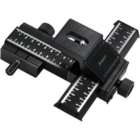 D&F 4 طرق رافعة منزلقة بتركيز ماكرو قياسي ببرغي 1/4 بوصة لكاميرا Canon Nikon Sony DSLR الرقمية وقفل DC in Kuwait