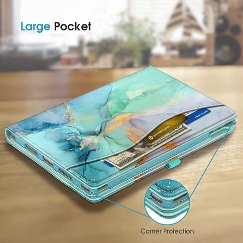 Fintie Case for iPad Air (3rd Gen) 10.5" 2019 / iPad Pro 10.5" 2017 - [Corner Protection] 360 Degree Rotating Smart Protective Stand Cover w/Pencil Holder, Auto Sleep/Wake, Blossom in Saudi Arabia