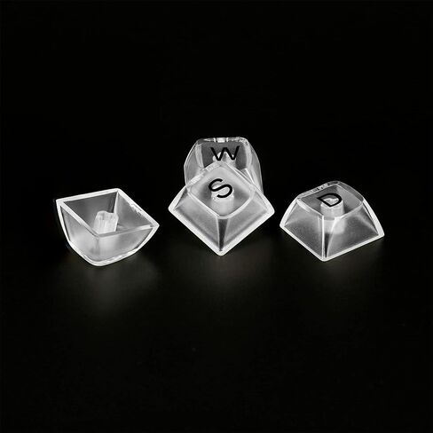 Redragon A135 Crystal KeyCaps، مجموعة 147 مفتاحًا قياسيًا Doubleshot PBT Keycap، ملف تعريف OSA، تخطيط أمريكي (ANSI)، متوافق مع معظم لوحات المفاتيح الميكانيكية ولوحات المفاتيح الضوئية، يتضمن ساحبة أغطية المفاتيح in Kuwait