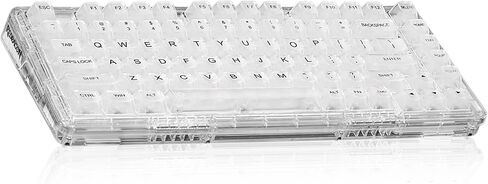 Redragon A135 Crystal KeyCaps، مجموعة 147 مفتاحًا قياسيًا Doubleshot PBT Keycap، ملف تعريف OSA، تخطيط أمريكي (ANSI)، متوافق مع معظم لوحات المفاتيح الميكانيكية ولوحات المفاتيح الضوئية، يتضمن ساحبة أغطية المفاتيح in Kuwait