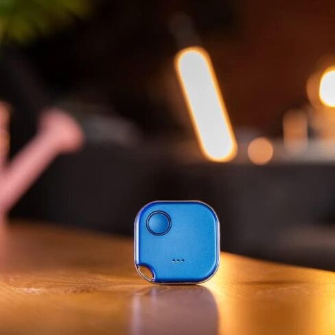Shelly BLU Button1 Blue | Bluetooth-Operated Action and Scenes Activation Button | Home Automation | iOS Android App | No Hub Required | Long Battery Life | LED Indication | Buzzer | Broad Range in Kuwait