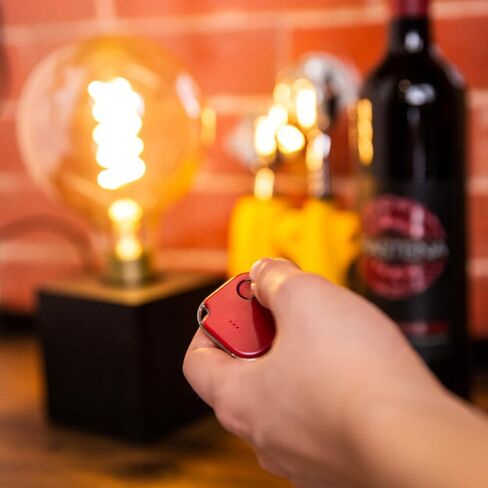 Shelly BLU Button1 Blue | Bluetooth-Operated Action and Scenes Activation Button | Home Automation | iOS Android App | No Hub Required | Long Battery Life | LED Indication | Buzzer | Broad Range in Kuwait