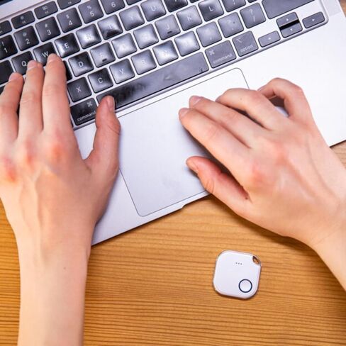 Shelly BLU Button1 Blue | Bluetooth-Operated Action and Scenes Activation Button | Home Automation | iOS Android App | No Hub Required | Long Battery Life | LED Indication | Buzzer | Broad Range in Kuwait