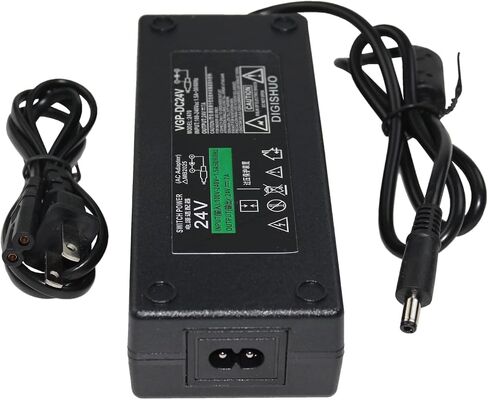 محول إمداد الطاقة DIGISHUO DC 24V 5A 120W محول AC 110V/220V إلى DC 24V 5amp محول LED سائق لشريط LED نظام أمان كاميرا CCTV (24V 5A 120W) in Kuwait