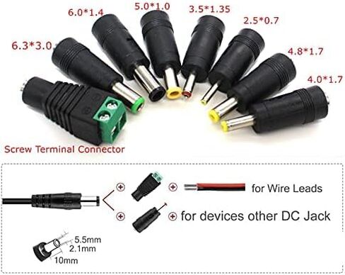 محول إمداد الطاقة DIGISHUO DC 24V 5A 120W محول AC 110V/220V إلى DC 24V 5amp محول LED سائق لشريط LED نظام أمان كاميرا CCTV (24V 5A 120W) in Kuwait