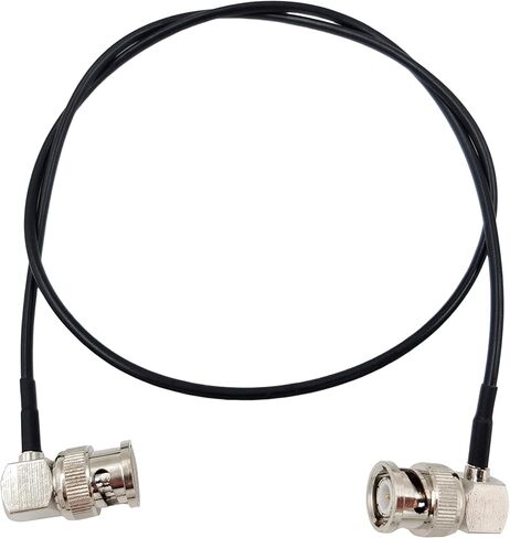 LYSRIA 3G HD-SDI 75 Ohm RG179 BNC كابل زاوية يمين ذكر إلى ذكر مناسب لكاميرا Sony FS5/7/FX6، Atomos Ninja، Shogun BMCC Blackmagic ARRI RED، 20 بوصة in Kuwait