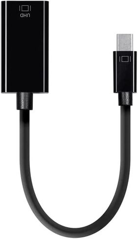 مونو برايس محول ميني ديسبلاي بورت 1.2 امبير الى 4 كيه عند 60 هرتز HDMI اكتيف الترا اتش دي، اسود in Saudi Arabia