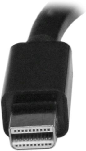 StarTech.com Mini DisplayPort إلى HDMI وVGA - محول سفر 2 في 1 - محول Mini DisplayPort إلى VGA - Mini DP إلى HDMI Dongle - محول الشاشة (MDP2HDVGA)، أسود in Saudi Arabia