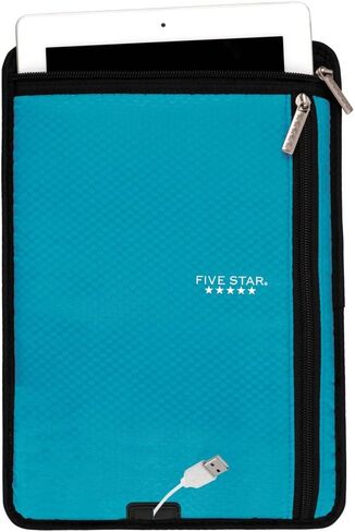 Five Star Binder-Ready Tablet Sleeve, Black/Gray (73316) in Kuwait
