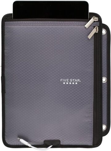 Five Star Binder-Ready Tablet Sleeve, Black/Gray (73316) in Kuwait