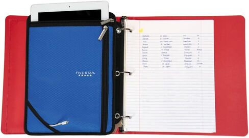 Five Star Binder-Ready Tablet Sleeve, Black/Gray (73316) in Kuwait