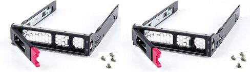 Maravi Canada 3.5" Hard Drive Tray Caddy for HP Apollo 4200 4510 StoreEasy 1650 G9 Gen9 ML30 ML110 ML350 G10 GEN10 SAS SATA 774026-001 797520-001 797519-001… (2-Pack) in Kuwait
