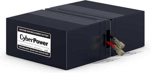 CyberPower CyberPower RB1280X2A استبدال خرطوشة البطارية ، خالية من الصيانة ، يمكن تركيب المستخدم in Saudi Arabia