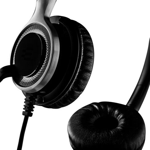Sennheiser SC 665 (507256) - Double-Sided Business Headset | For Mobile Phone and Tablet Connection | with HD Sound & Ultra Noise-Cancelling Microphone (Black) in Saudi Arabia
