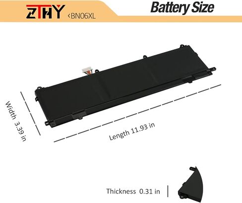 ZTHY BN06XL تبديل البطارية ل HP Spectre X360 15-EB000 15T-EB000 15t-eb100 15-EB0XXX 15-EB0025TX 15-EB0035TX 15-EB0053TX 15-eb0011NA 15-eb0042NB 15-eb0785NG BN06072XL L6823 5-1C1 تي بي إن-Q226 in Saudi Arabia