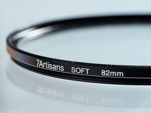 7artisans Soft Focus Filter 1/4 Aluminum Alloy Natural Soft Diffuser Effect Dream Cinematic Effect Soft Focus Optical Glass Filter (77mm) in Saudi Arabia