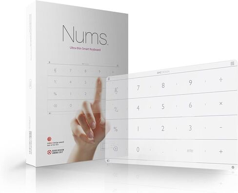 Nums Smart Touchpad Numeric Keypad for Surface Pro 7/8/9/X Surface Laptop, Touchpad Protector, Excellent Touch Experience, Durable Tempered Glass (Surface Laptop 3/4/5) in Saudi Arabia